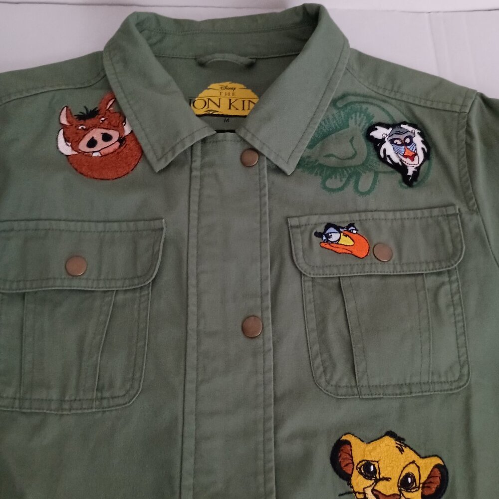 Disney Lion King Embroidered Coat Womens Medium - Picture 7 of 16